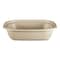 World Centric Fiber Containers, 8.7 x 6.5 x 2.1, Natural, Paper, without lid, 400PK CT-SC-U2-LFP - alternate 1